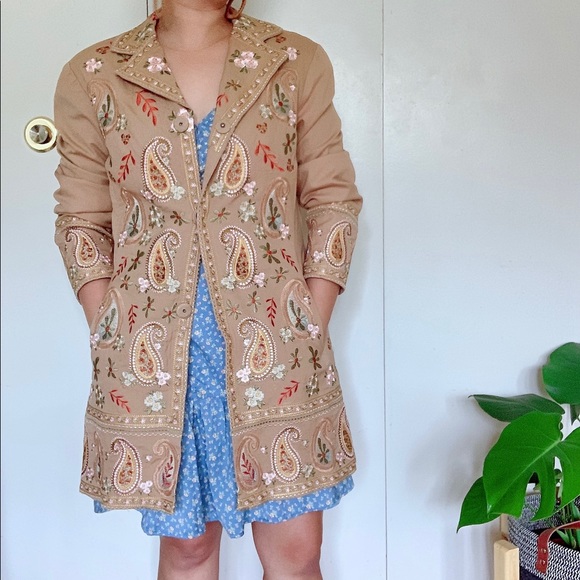 Coldwater Creek embroidered jacket - Picture 3 of 4